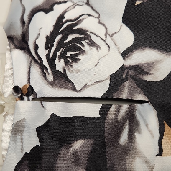 White House White Market Floral Square Neck Peplum Top Size 0 NWT - Picture 8 of 11